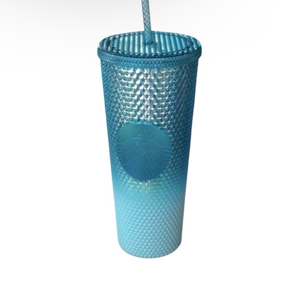 NWOT Starbucks Blue Ombre Studded Tumbler 24OZ